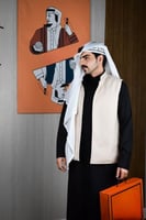 سديري شتوي بيج مع أسود-متجر فرح