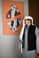 سديري شتوي رصاصي غامق مع أسود دبل فيس-متجر فرح