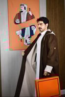 فروه شتوية لون عودي مع سكري-متجر فرح