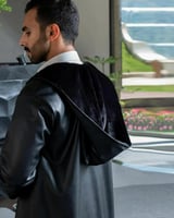 فروات جلد شتوي مبطنة بفرو-متجر فرح