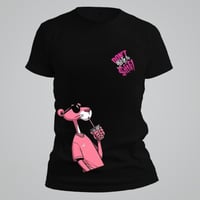 تيشرت النمر الوردي-تصميم حسب الطلب