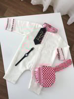 طقم العيد 3 قطع دلعي طفلك-متجر فرح