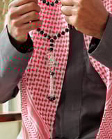 سبحه نحت بالاسم فضي-متجر فؤح