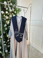 عباية تخرج رصاصي