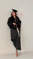 عباية تخرج اسود