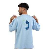 تيشيرت أزرق فاتح