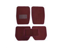 فرشات ارضية داخلي خمس قطع كبير عنابي