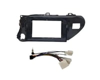 ديكور شاشة هايلكس 2016-2020 اسود 10 انش