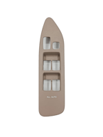 ديكور سوتش زجاج لاندكروزر 2003 - 2007 - بيج 4 قطع