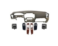 بكج قشرة طبلون وديكورات ريش مكيف وسط مع الاطار واط...