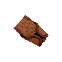 تلبيسة قير جلد فتحتين جانبيتين - عنابي