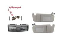 بكج ديكور ريش مكيف & طقم شماسات سقف (رصاصي) ستاندر...