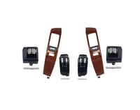 بكج ديكور ريش مكيف وسط واطراف جانبية أسود مع إطار...