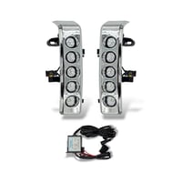 طقم كشاف ضباب شاص 2012 LED - طولي