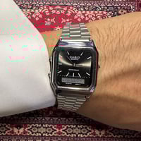 كاسيو ( فنتج ) فضي-اسود