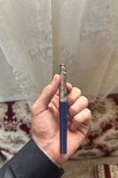 قلم كارتير ( غطا ) كحلي - فضي