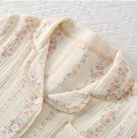 بجامة قطنية ريفية - 3 قطع