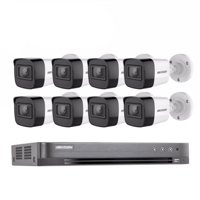عدد 8 كاميرات 8 ميجا انالوج 30 متر