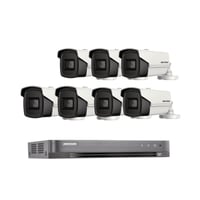 هايكفيجين- عدد 7 كاميرا 8 ميقابكسل 60 متر + جهاز ت...