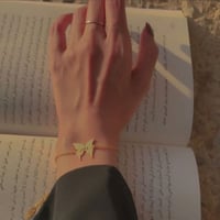 أسواره الفراشه بالاسم بقمه الأناقة والجمال تصميم م...