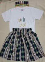 فستان رمضاني مطرز بناتي الاسم حسب الطلب