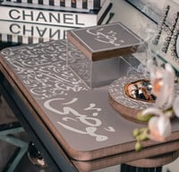 مبخره خشب بالاسم تصميم حسب الطلب