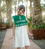 فستان اليوم الوطني الأنيق94