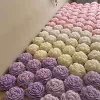 شمعة الورد الحجم الكبير ، معطرة