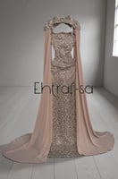 فستان سهره طلس مشغول