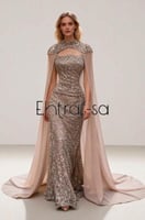 فستان سهره طلس مشغول