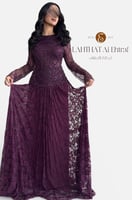 فستان سهرة دانتيلا