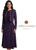 فستان كريب أنيق - Elegant crepe dress