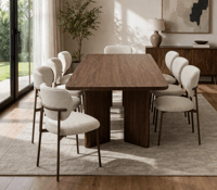 طاولة طعام 8 كرسي 200 سم