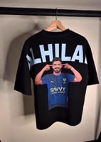 تيشيرت الهلال اوفر سايز حسب الطلب