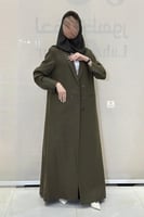 عبايه بليزر رسمي الصيف بقماش لنن