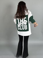 اوفر سايز تيشرت The club سعودي