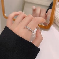 خاتم حب وردية تصميم مميز