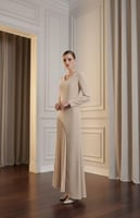 فستان ناعم لونين