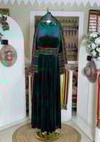 جلابية للتأسيس 3 ألوان مع طرحة