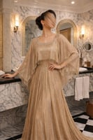 فستان ذهبي فخم 2026