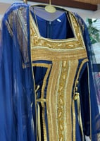 جلابية أصايل المطرزة 3 ألوان