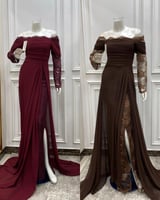 فستان سهرة دانتيل