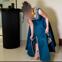 فستان سهرة ميكادو صدريه تطريز