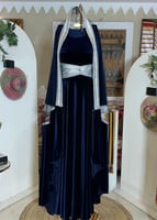 جلابية حجازي مخمل 4 ألوان