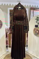 جلابية للتأسيس 3 ألوان مع طرحة