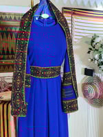 جلابية للتأسيس باللون الاسود مع طرحة