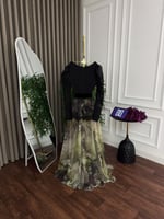 فستان دانتيل فرنسي