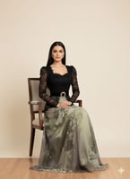 فستان دانتيل فرنسي