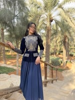 جلابية عسيري 3 ألوان للتأسيس