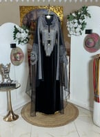 جلابية كحلي عسيري ليوم التأسيس